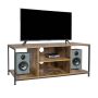 Televiisorilaud Relaxdays, 4 avatud sektsiooni, 120 × 50 × 40 cm