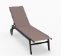 Patio lounger, 2 pcs, 190–150.5 × 59 × 33.5–99 cm