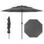 Patio umbrella, 8 ribs, 300 × 245 × 300 cm