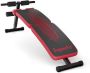 Training bench, 3 levels, Red, 144.78–149.86 × 52.07 × 45.72–57.15 cm