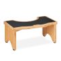 Tualeti jalapink Relaxdays 10047487, 44,5 × 18,5 × 26 cm