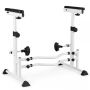 Toilet safety frame with armrests, 47 × 64–74 × 68.5–76.5 cm