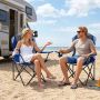 Camping Chairs, 2 pcs
