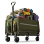Turismikäru Relaxdays, kokkupandav, umbes 120 l, umbes 150 kg, 50 × 97 × 76 cm