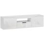 TV stand Homcom 160x38x43cm., white