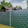Fence tape, 26 clips, Green