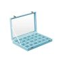 Jewelry box JBC157Q01, light blue