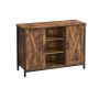 Cabinet LSC098B01, brown/black