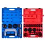 Bearing pressing and removal set, 37 pieces, with case