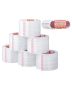 Clear packing tape, 3 inches wide, 6 rolls, 2.7 mil thick