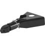 A-frame steel trailer hitch, 2-inch ball, 7,000 lb capacity, black