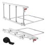 Adjustable metal bed rail 97 cm with attachment