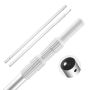 Pool telescopic pole, adjustable 1-3.65 m, cleaning wand
