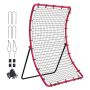 Baseball and Softball Rebound Net, 4 x 5.5 Feet, Ball Return Trainer