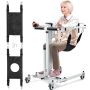 Electric patient transfer chair with folding lift, 99.8 kg