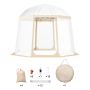 Sports outdoor tent for 4-8 people, weatherproof, with transparent window
