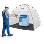 Portable painting tent, 2330x1720x1900 mm, oxford material, with floor and mesh