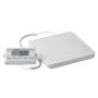 Portable digital medical scale with non-slip platform, 440 lb capacity