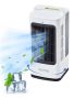 Portable 4in1 air conditioner with timer and LED lights