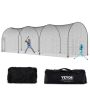 Baseball and Softball Batting Practice Cage, 40 Feet, Portable, with Bag
