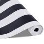 Self-adhesive geometric wall wallpaper, 45 cm x 15 m, black and white