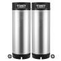 Corny keg 5 gallon SUS304 barrel with ball lock, 2 pcs.