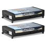 Bed storage box with wheels, 770x470x173 mm, 2 pcs. pack