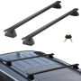 Aluminum roof rack bars for Jeep Grand Cherokee 2011-2021, with locks, 90.72 kg load capacity