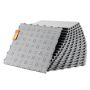Silver non-slip garage floor tiles, 12x12 inches, 50 pcs.