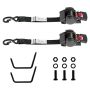 Wheel chock and S-hook set, 250 kg load capacity