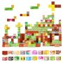Magnetic building blocks set 100 pcs. – STEM montessori toy for children 3+ years old
