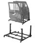 Jeep door storage box with rubber cushion, 4 door holder