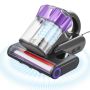 Mattress vacuum cleaner for bed, 550W, HEPA filter, 18 kpa, gray