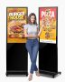 43 inch digital advertising screen, touch kiosk, 2K UHD, wifi