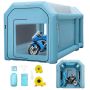 Portable inflatable paint booth 396x244 cm with air filter and blowers