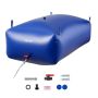 1000L Portable Foldable Water Bag PVC
