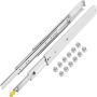 Sturdy 34-inch lockable drawer runners, full extension, ball bearings