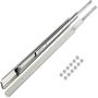 Soft-closing drawer runners, 50.8 cm, ball bearing, side mounting
