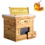 Langstroth beehive set, 20 frames, spruce wood, 1 deep + 1 medium box, waxed