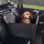 Dog car seat with support frame, black, up to 18 kg