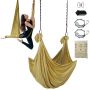 Yoga Hammock with Swing, 4.4 yards, nylon 100 g/m², gold set