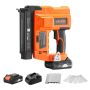 Cordless 18 gauge nail and hook gun, 20V, 2.0Ah battery powered