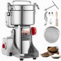 Electric 3000 W grain and spice mill, stainless steel