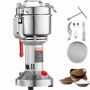 Electric grain mill 2000 W, stainless steel, commercial