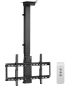 Motorized ceiling and wall TV mount, 32-55 inches