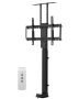 Motorized TV lift stand, 32-70", floor-standing, VESA