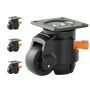 Adjustable leveling casters 5.1 cm, 4 pcs., 499 kg load capacity