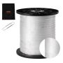 Polyester tensioning strap 3/4" x 318 ft, white, 2500 lbs capacity