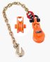 2 ton grab block with G80 chain, 3 inch pulley, shackle