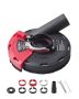 Universal sanding dust hood for 4-5 inch angle grinder